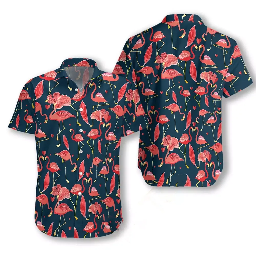 Flamingo Hawaiian shirts