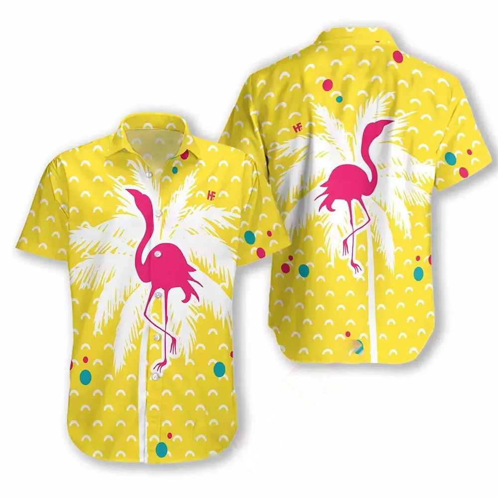 Flamingo Hawaiian shirts