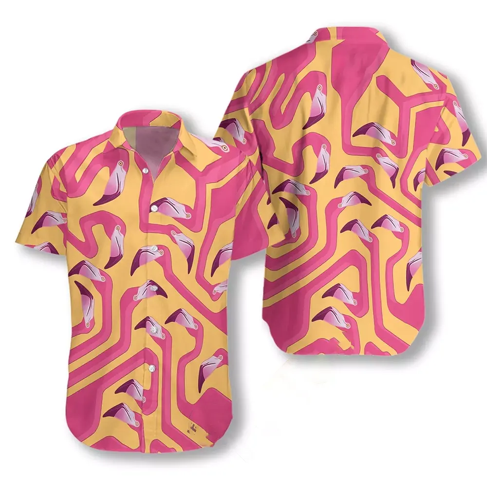 Flamingo Hawaiian shirts