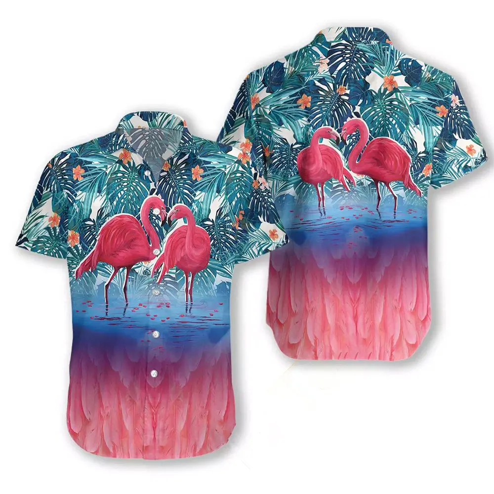 Flamingo 28 Hawaiian shirts