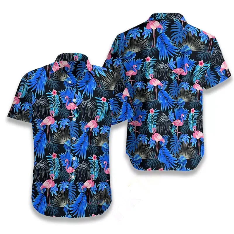 Flamingo Tropical 02 Hawaiian shirts