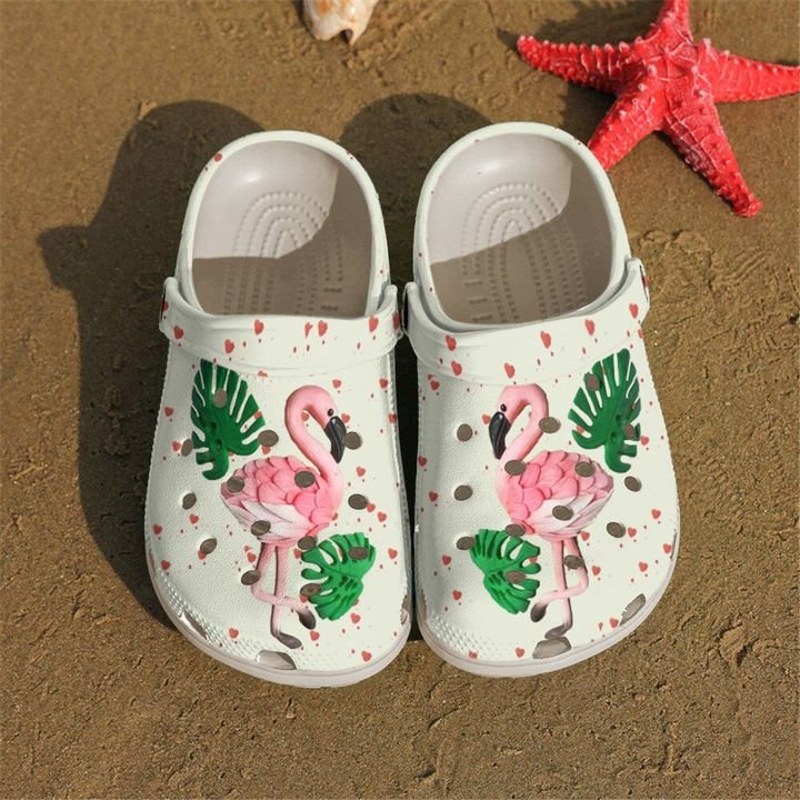 Flamingo Tropical Crocs Clog Shoes 4 Flamingo Tropical Crocs Clog Shoes