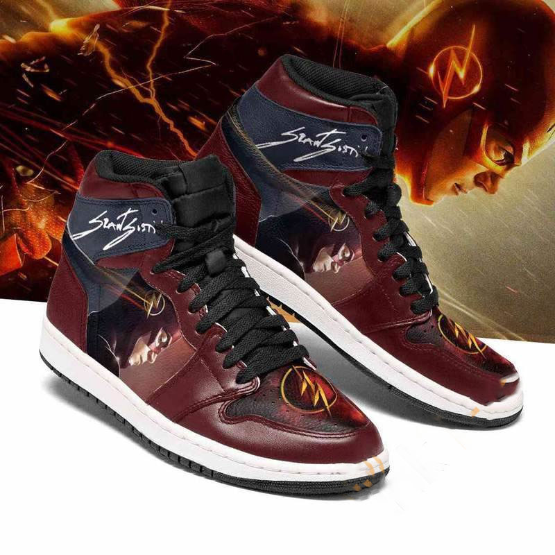 Flash Dc Comics Custom Air Jordan Shoes