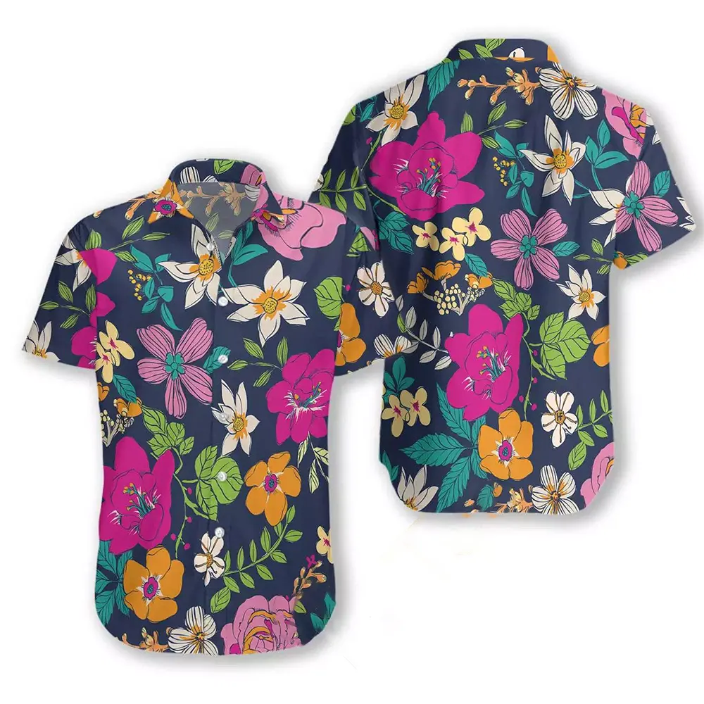 Floral Flower 04 Hawaiian shirts