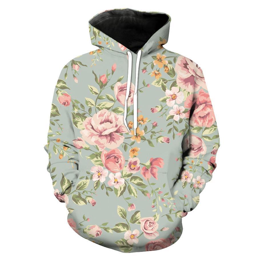 Floral Flower Awesome Flower Hoodie 3D