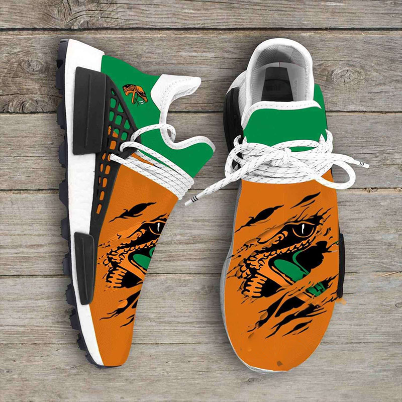 Florida A&M Rattlers Ncaa NMD Human Shoes
