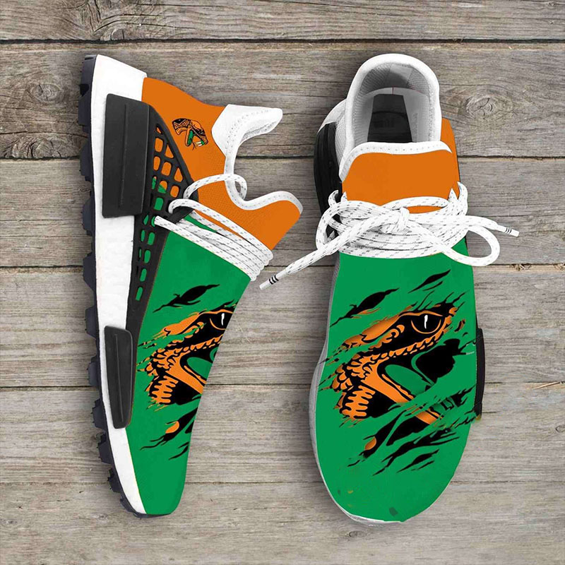 Florida A&m Rattlers Ncaa Sport Teams NMD Human Shoes 7 Florida A&m Rattlers Ncaa Sport Teams NMD Human Shoes