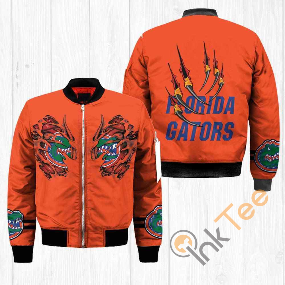 Florida Gators NCAA Claws Apparel Best Christmas Gift For Fans Bomber Jacket