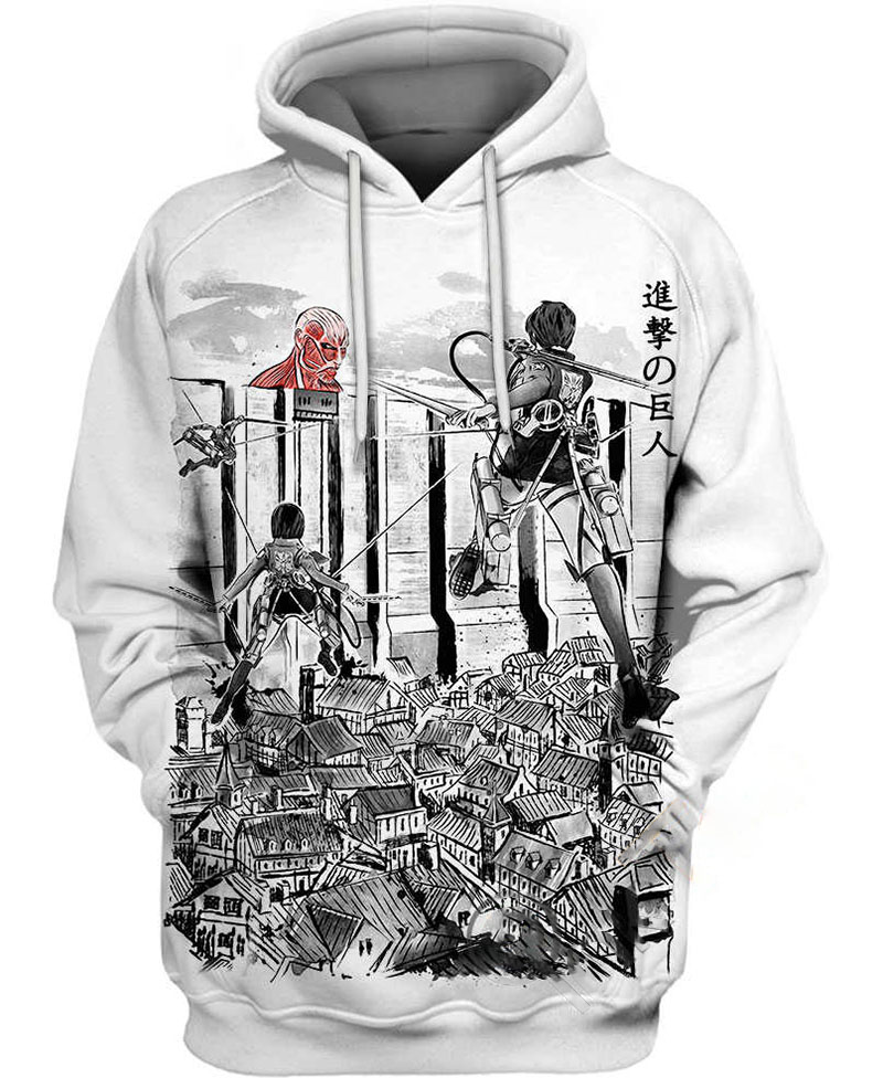 Flying For Humanity Hoodie 3D