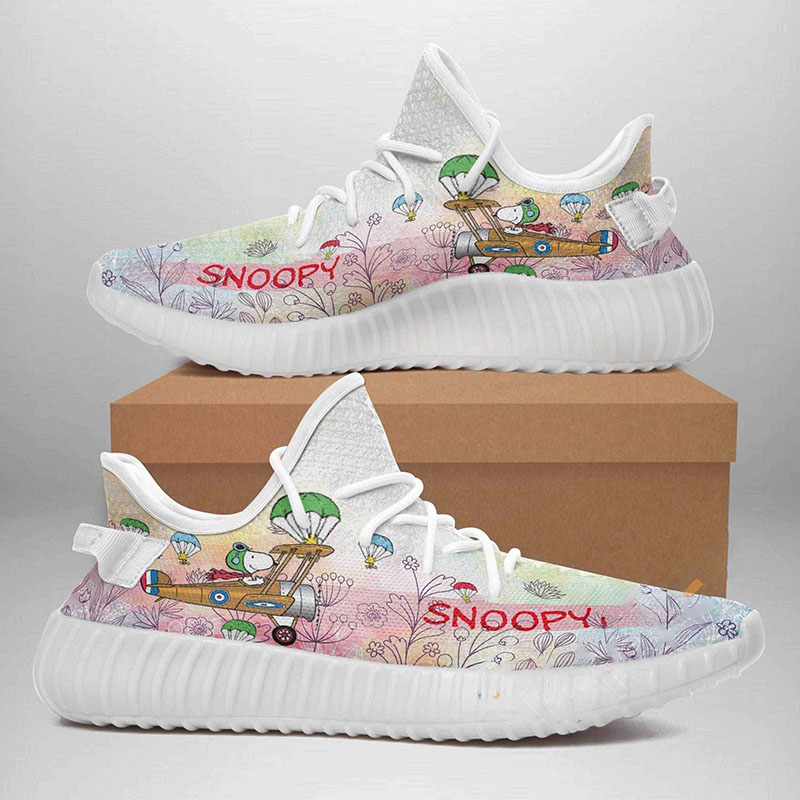 Flying Snoopy Yeezy Boost