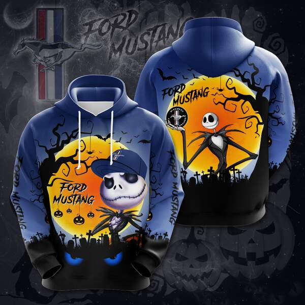 Ford Mustang Custom Hoodie 3D 2 Ford Mustang Custom Hoodie 3D