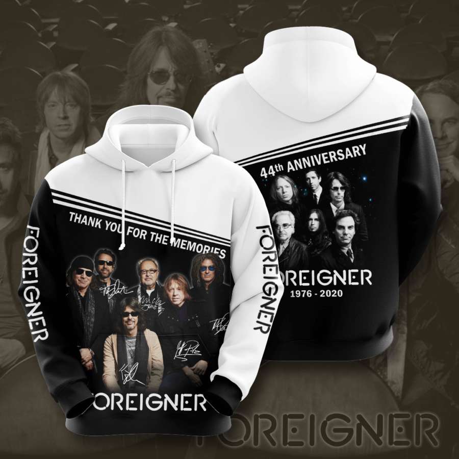 Foreigner Custom Hoodie 3D