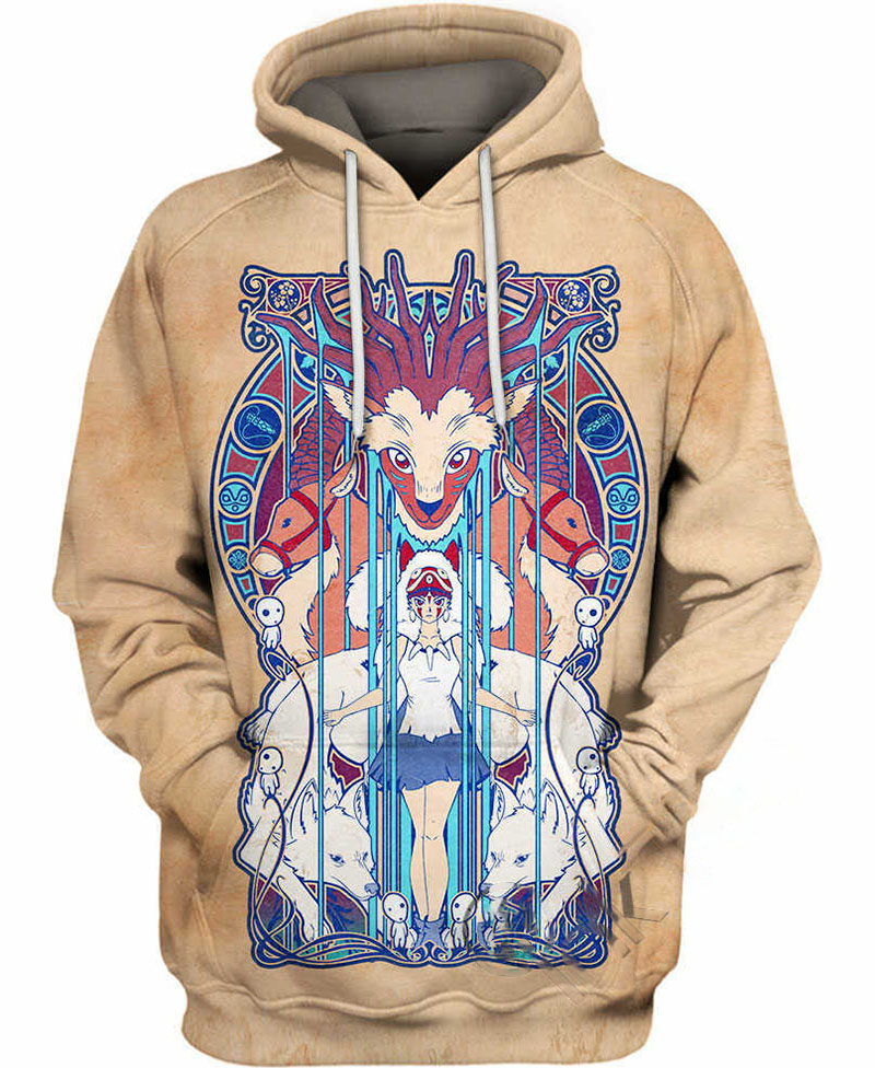 Forest Fighter Hoodie 3D 4 Forest Fighter Hoodie 3D