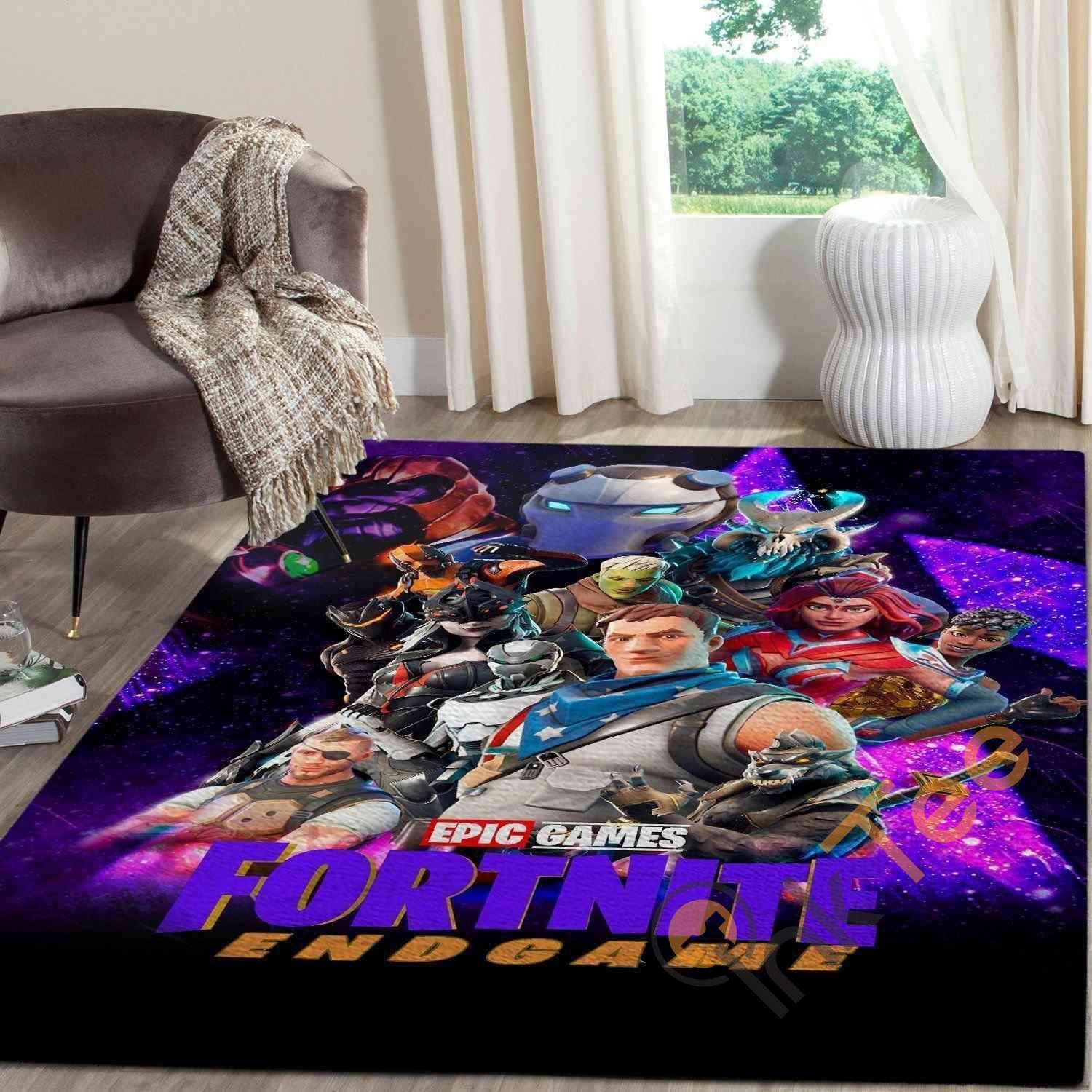 Fortnite Endgame Area Rug