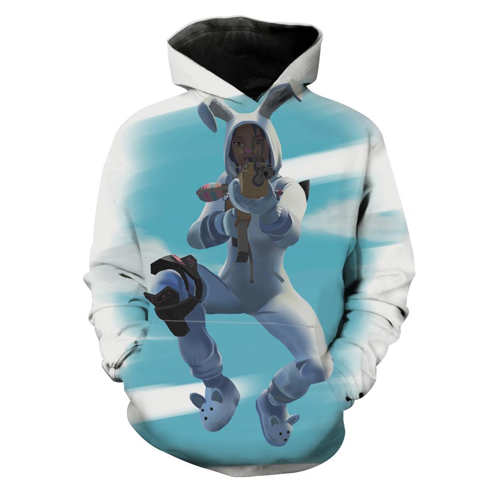 Fortnite Bunny Brawler Skin Fortnite Hoodie 3D