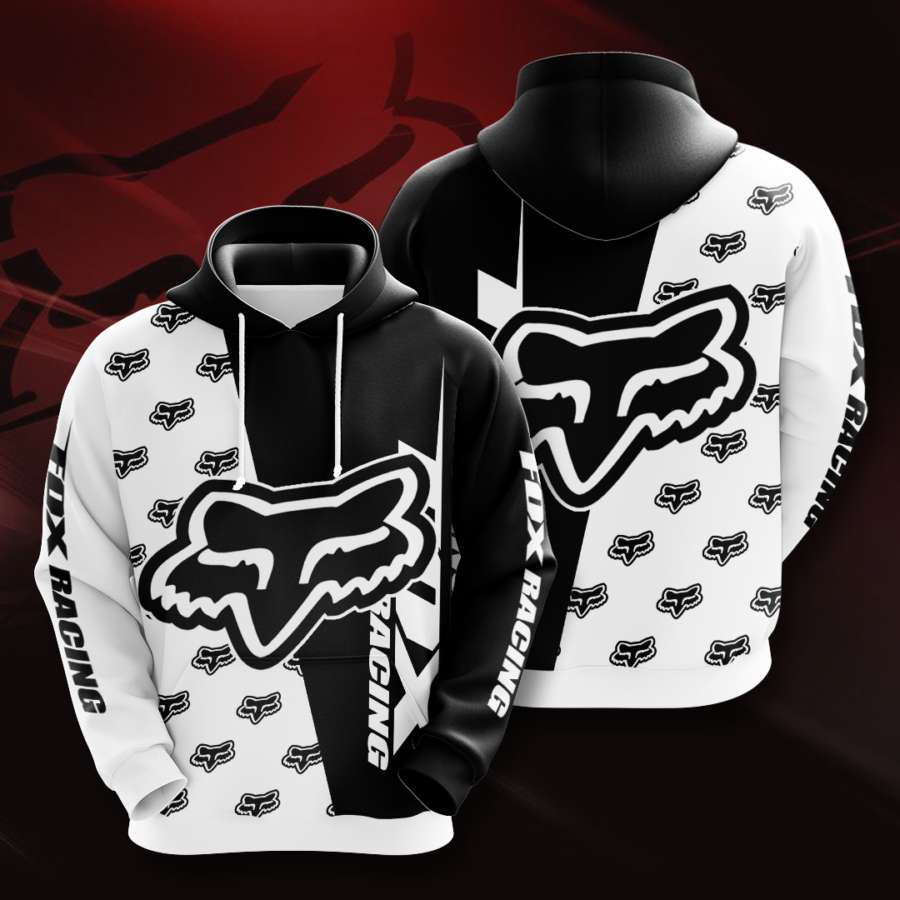 Fox Racing Custom Hoodie 3D