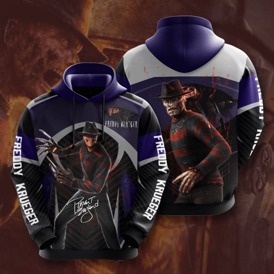 Freddy Krueger Custom Hoodie 3D