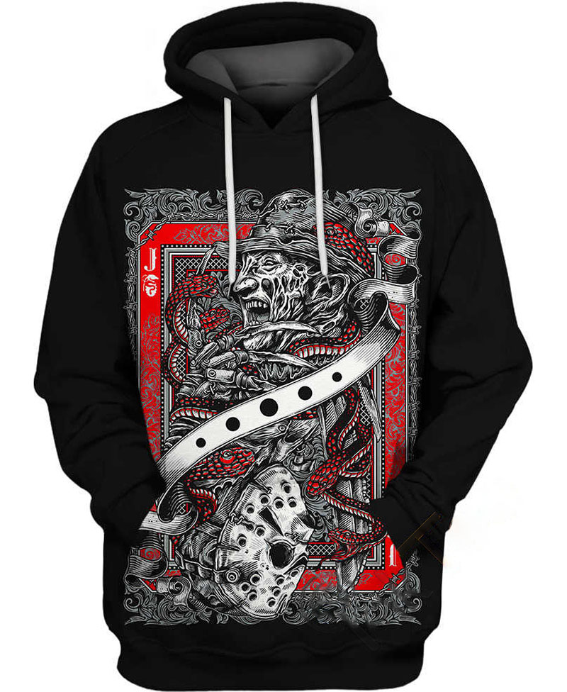 Freddy X Jason Hoodie 3D