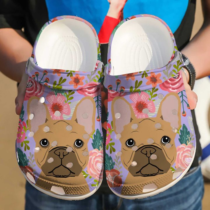 French Bulldog Cute Crocs Clog Shoes 2 French Bulldog Cute Crocs Clog Shoes