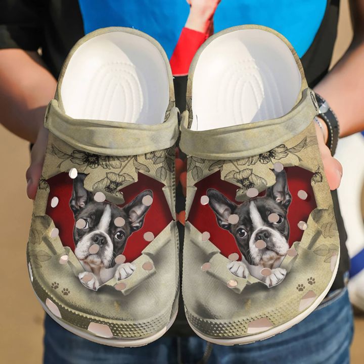 French Bulldog They Steal My Heart Crocs Clog Shoes