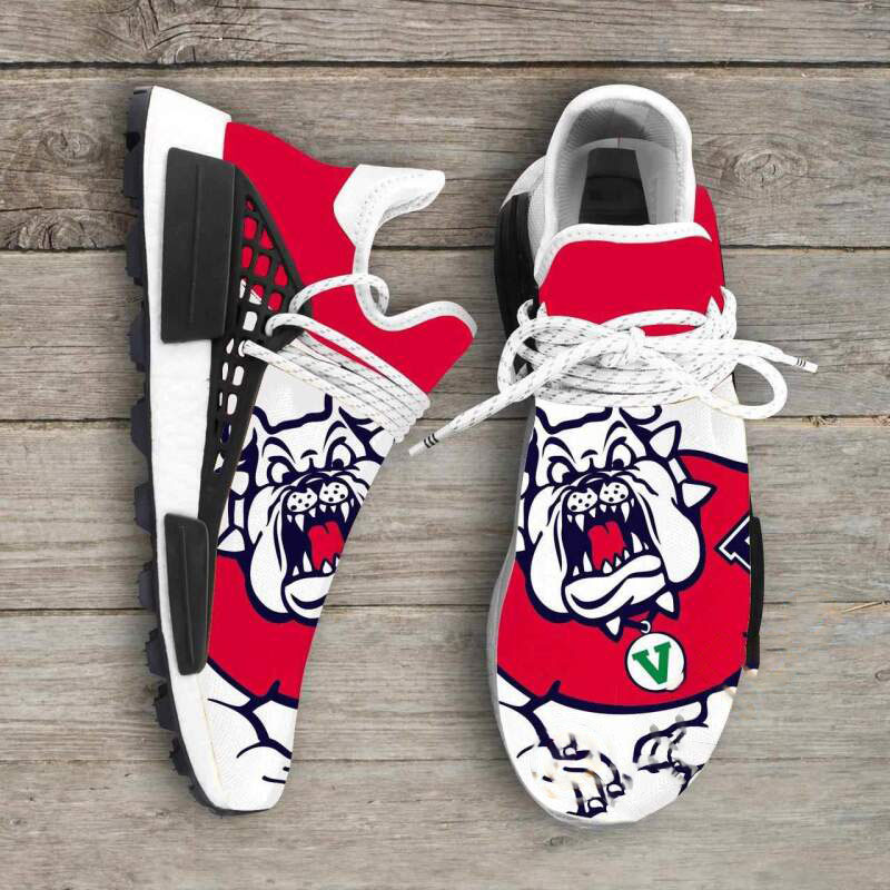 Fresno State Bulldogs Ncaa NMD Human Shoes