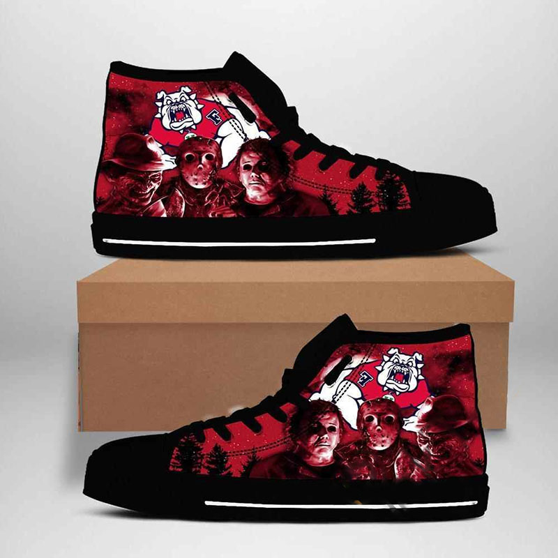 Fresno State Ncaa High Top Shoes