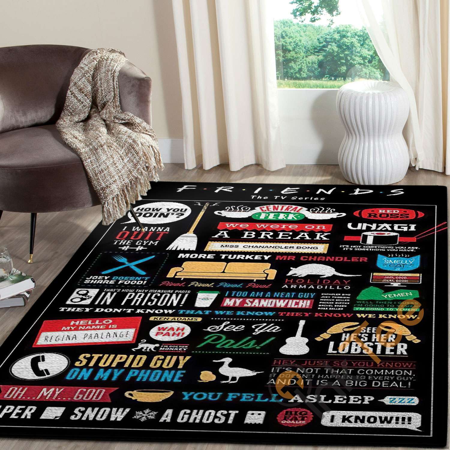 Friend The Tv Series Rug
