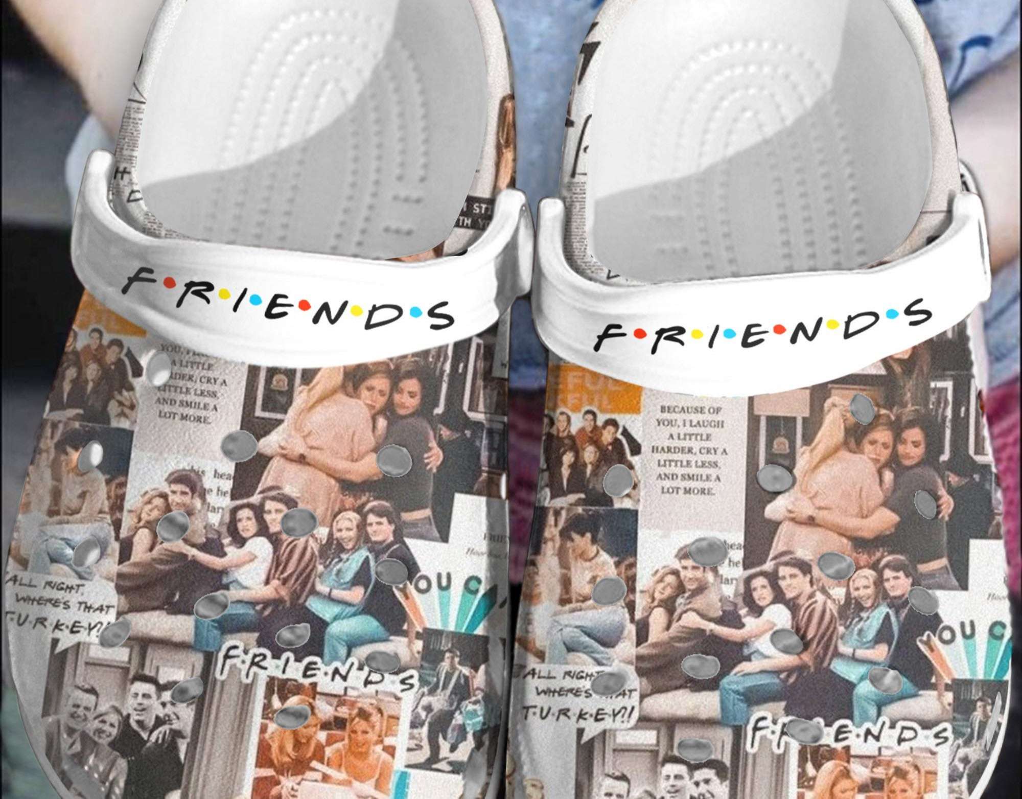 Friends Crocs Clog Shoes