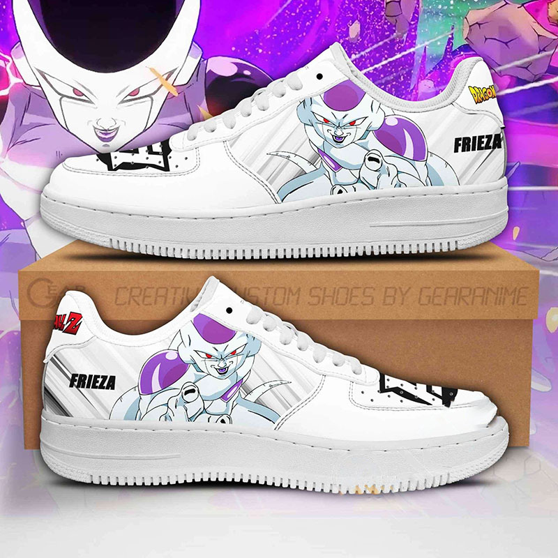 Frieza Custom Dragon Ball Z Anime Nike Air Force Shoes
