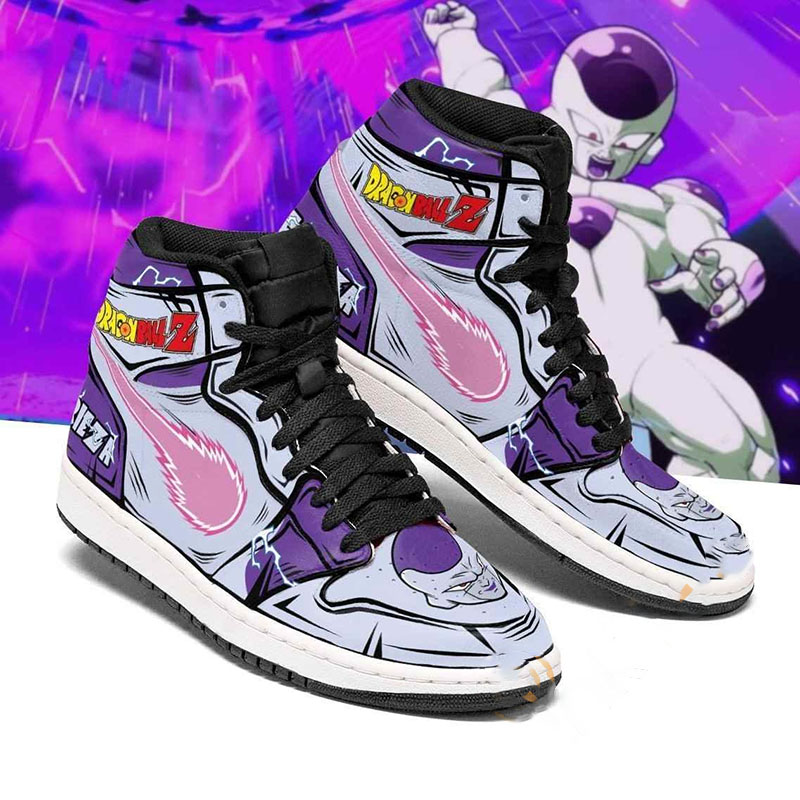 Frieza Dragon Ball Z Anime Sneakers Air Jordan Shoes 15 Frieza Dragon Ball Z Anime Sneakers Air Jordan Shoes