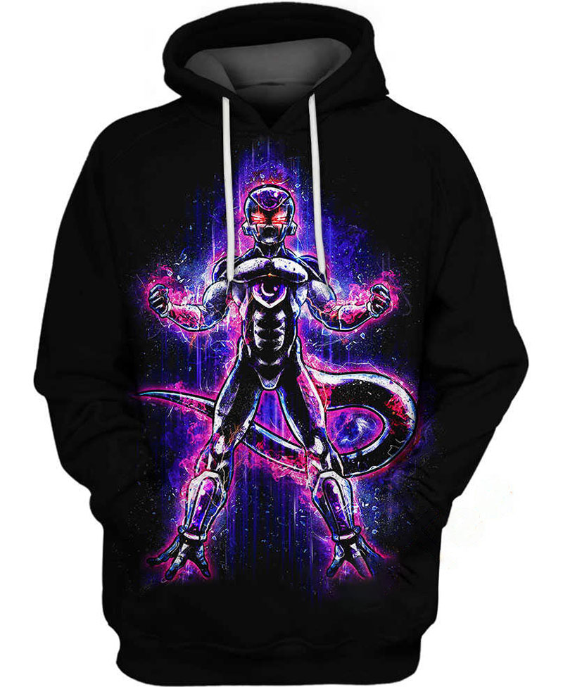 Frieza Epic Evil Hoodie 3D