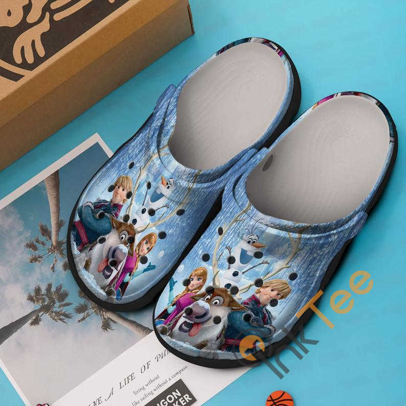 Frozen Cartoon Movie Crocs Clog Shoes
