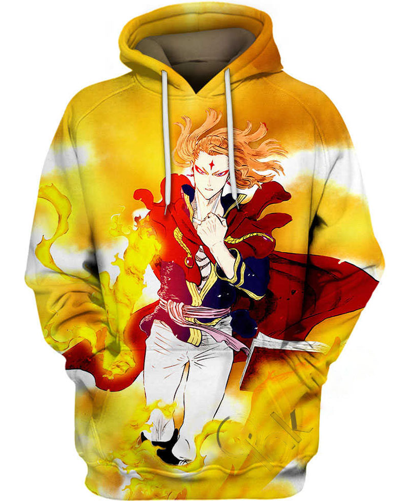 Fuegoleon Vermillion Fire Magic Hoodie 3D
