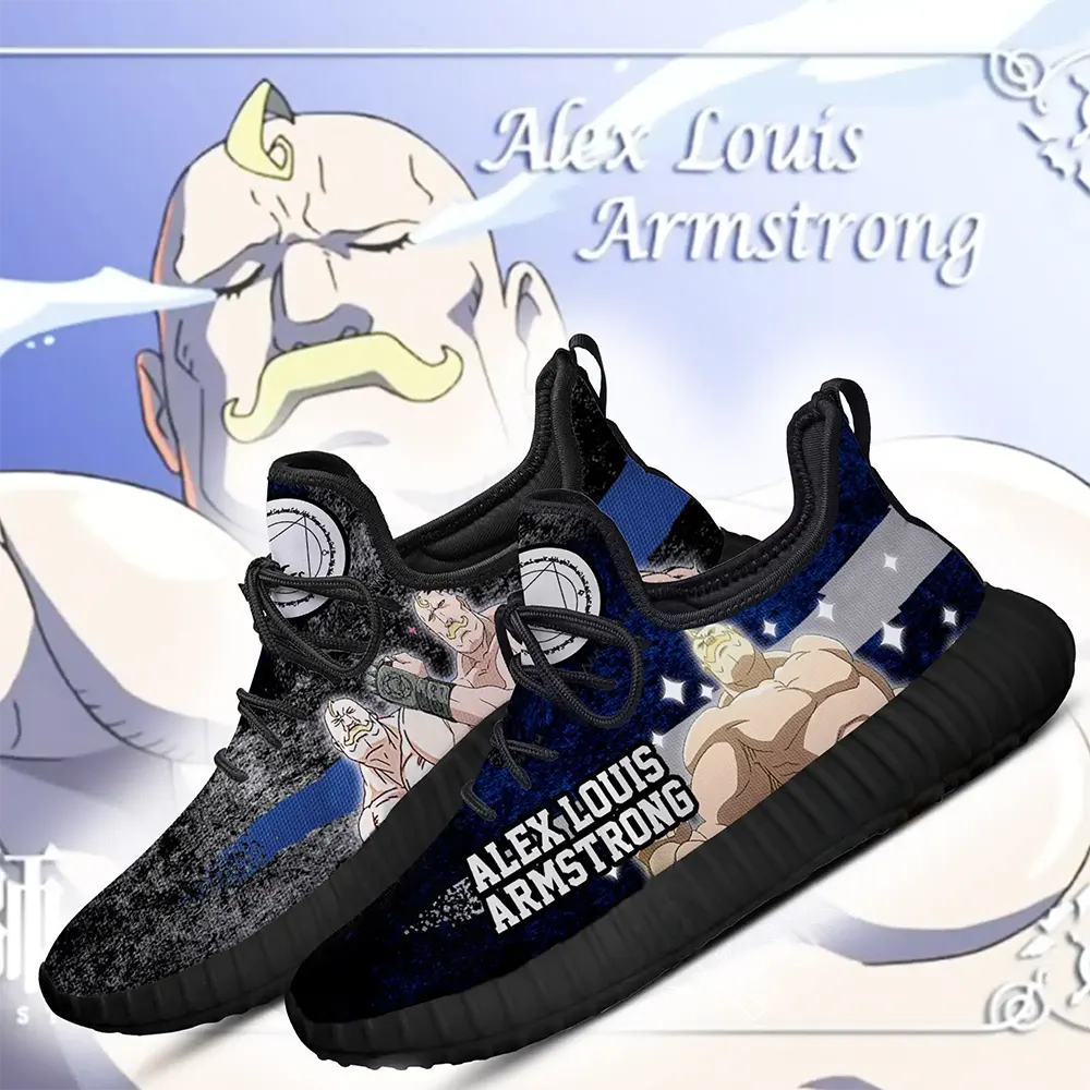 Fullmetal Alchemist Alex Louis Character Anime Amazon Reze Shoes