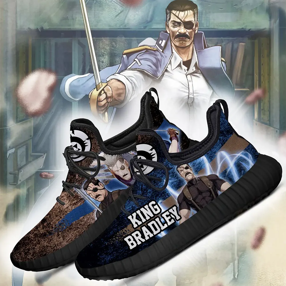 Fullmetal Alchemist King Bradley Character Anime Amazon Reze Shoes