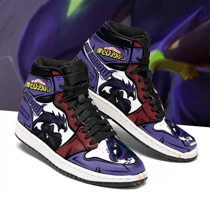 Fumikage Tokoyami Skill My Hero Academia Sneakers Anime Air Jordan Shoes
