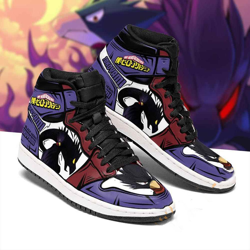 Fumikage Tsukuyomi Custom My Hero Academia Sneakers Anime Air Jordan Shoes