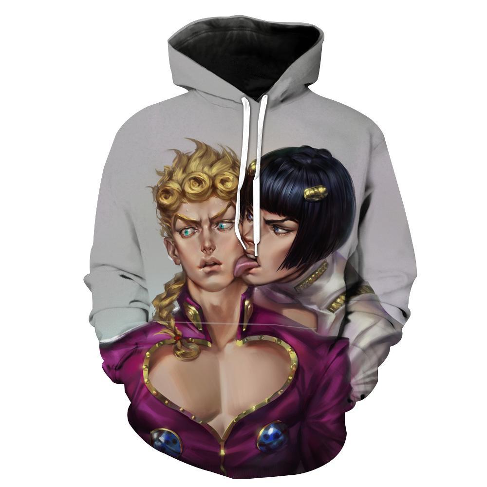 Funny Bucciarati And Giorno Jojo’s Bizarre Adventure Hoodie 3D