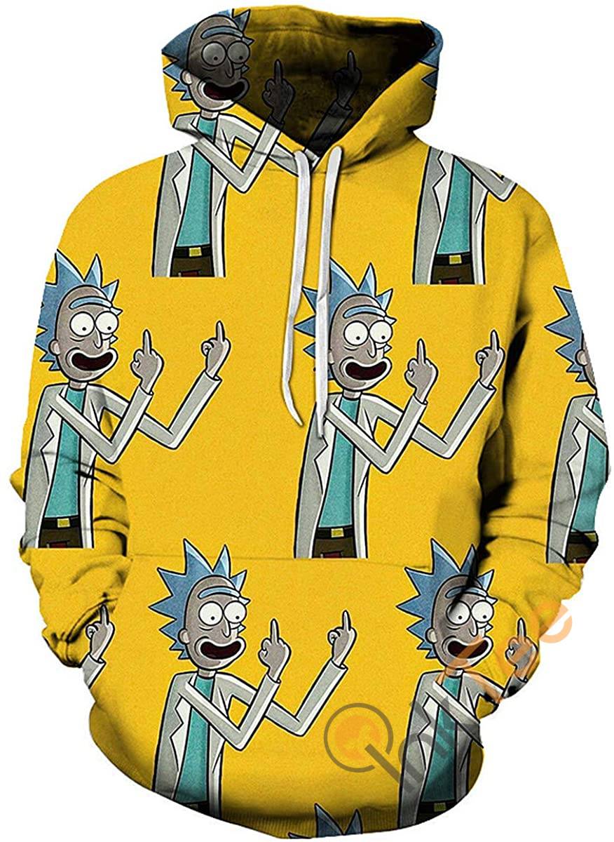 Funny Cartoon Cosplay Print Pullover With Front Pocket Hoodie 3D