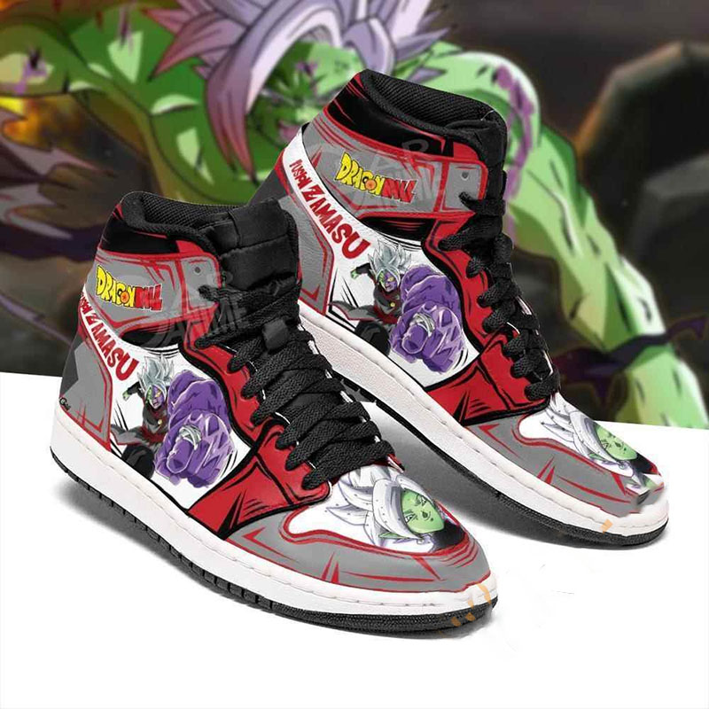 Fusion Zamasu Dragon Ball Super Sneakers Anime Air Jordan Shoes