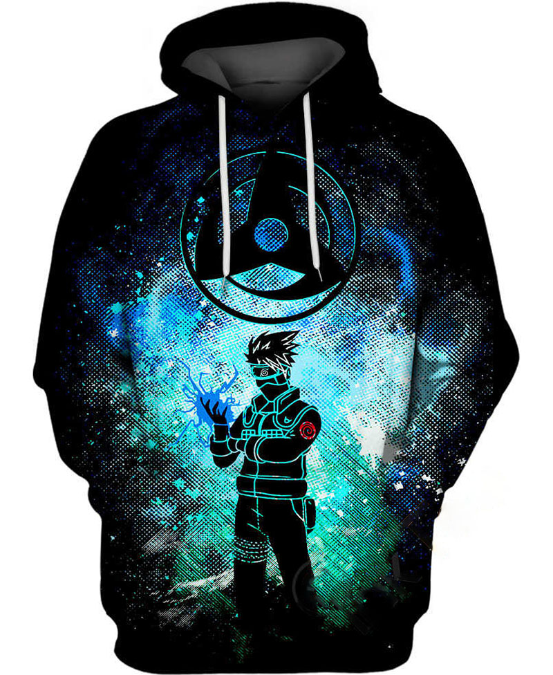 Galaxy Kakashi Hoodie 3D