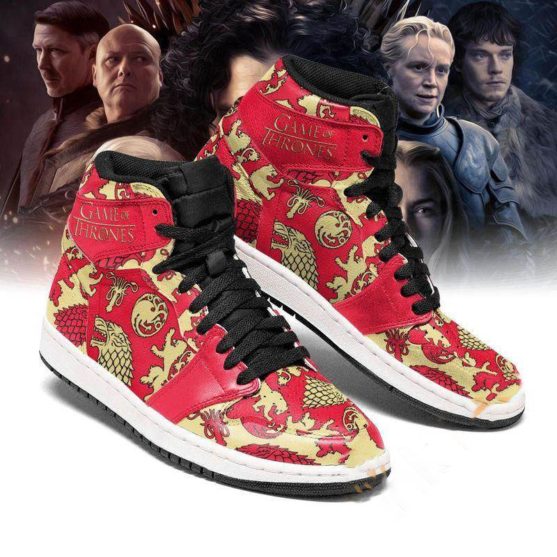 Game Of Throne Tv Series Custom Sneaker Air Jordan Shoes