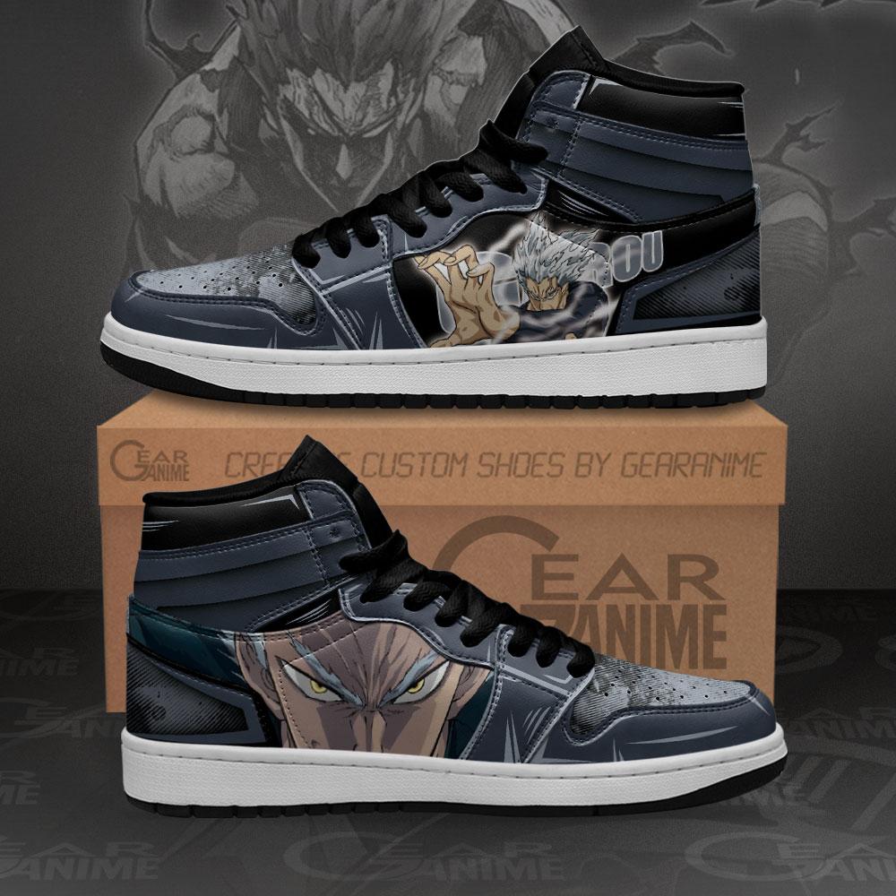 Garou Sneakers One Punch Man Custom Anime Air Jordan Shoes