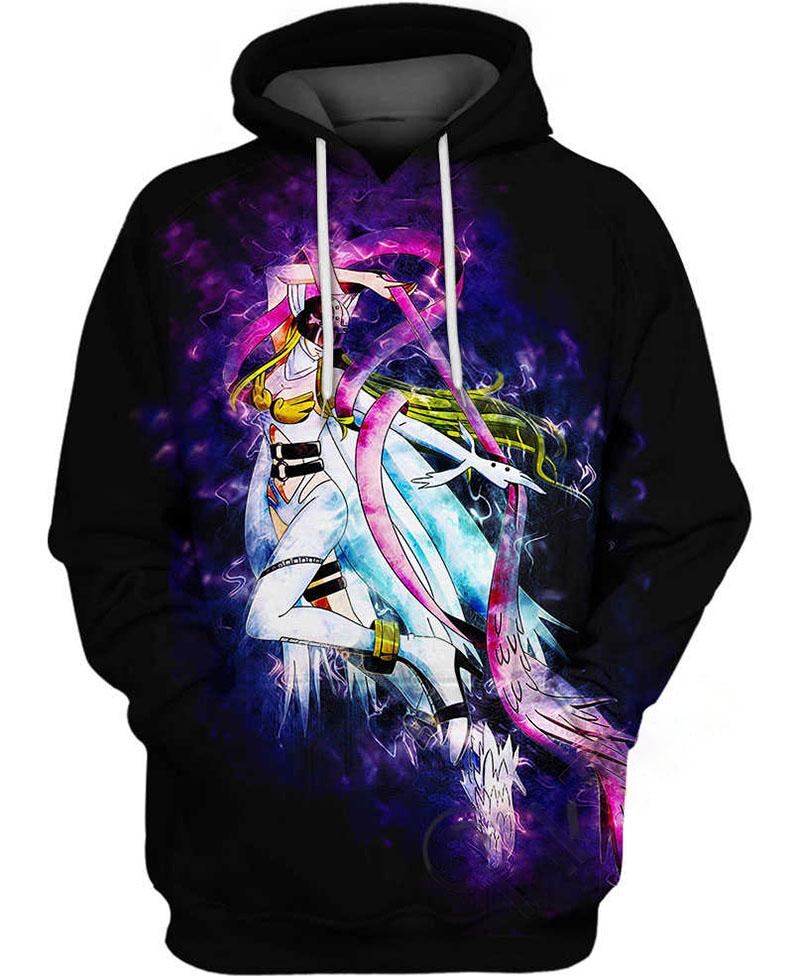 Gatomon Digimon Hoodie 3D 11 Gatomon Digimon Hoodie 3D