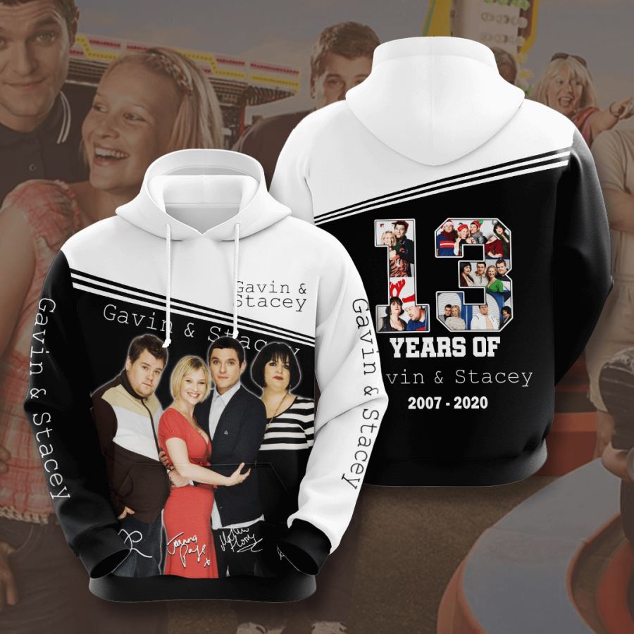Gavin & Stacey Custom Hoodie 3D 10 Gavin & Stacey Custom Hoodie 3D