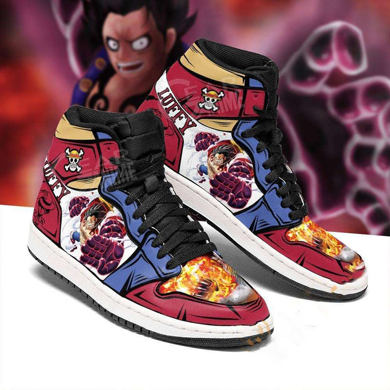Gear Luffy Straw Custom Air Jordan Shoes 7 Gear Luffy Straw Custom Air Jordan Shoes