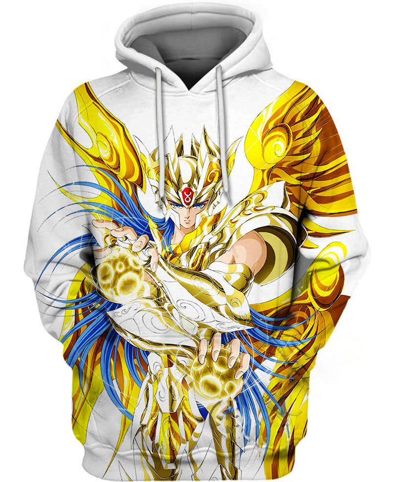 Gemini Saga Saint Seiya Hoodie 3D