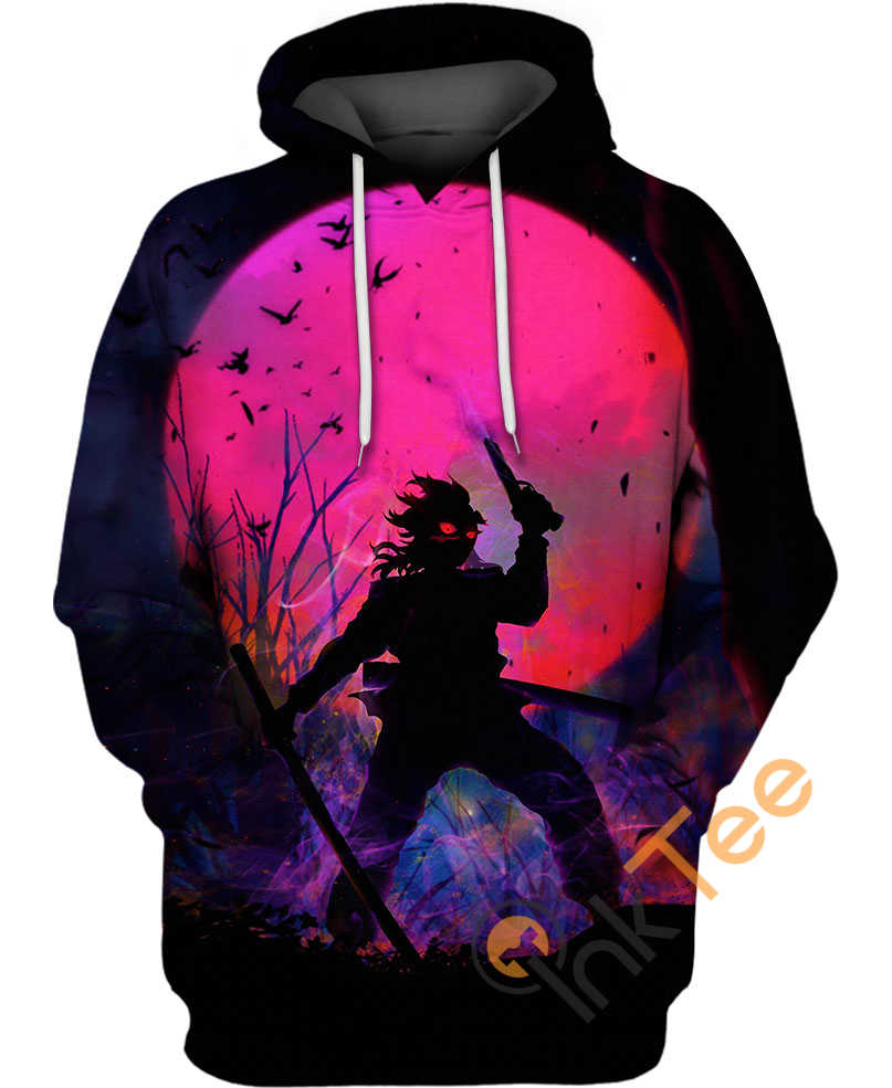 Genya Shinazugawa Demon Slayer Hoodie 3D 1 Genya Shinazugawa Demon Slayer Hoodie 3D