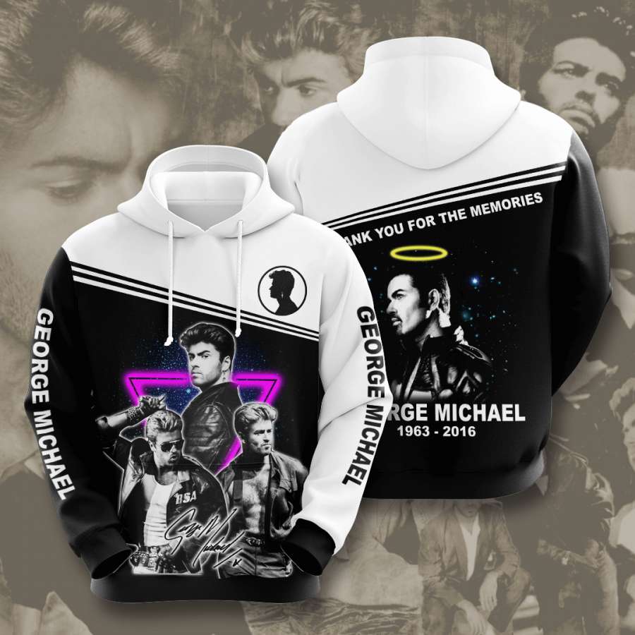 George Michael Custom Hoodie 3D 2 George Michael Custom Hoodie 3D