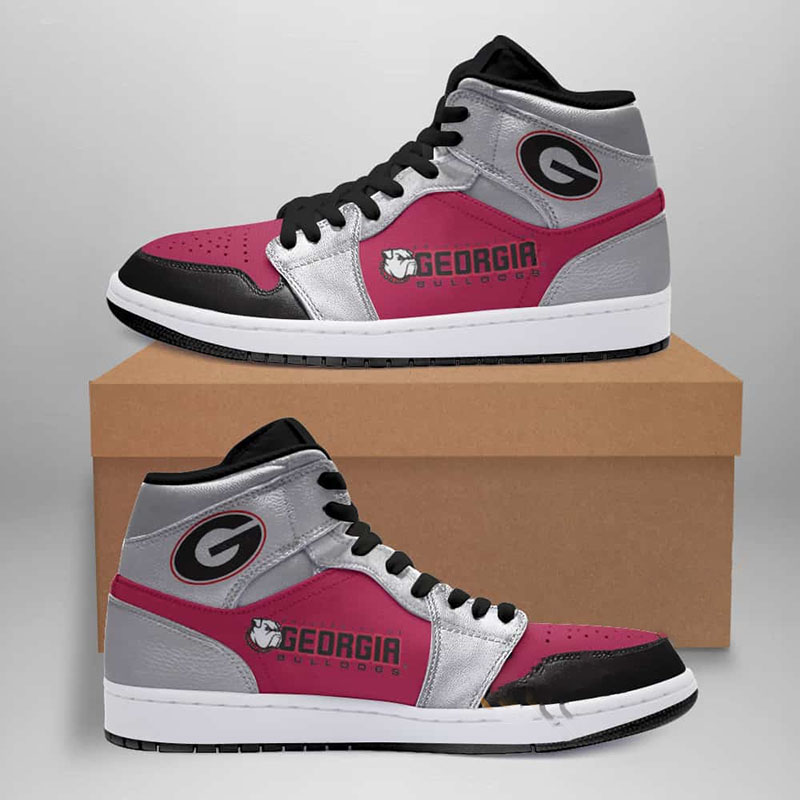 Georgia Bulldogs American Football Custom Air Jordan Shoes 2 Georgia Bulldogs American Football Custom Air Jordan Shoes